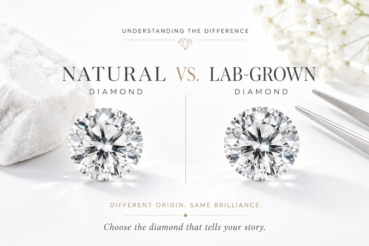 Natural Diamonds vs. Lab-Grown Diamonds: Understanding the Difference