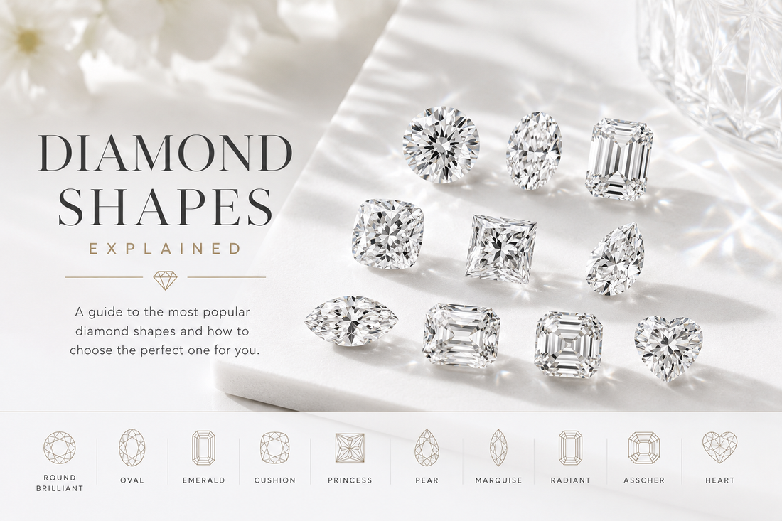 Diamond Shapes Explained: How to Choose the Perfect Diamond Shape