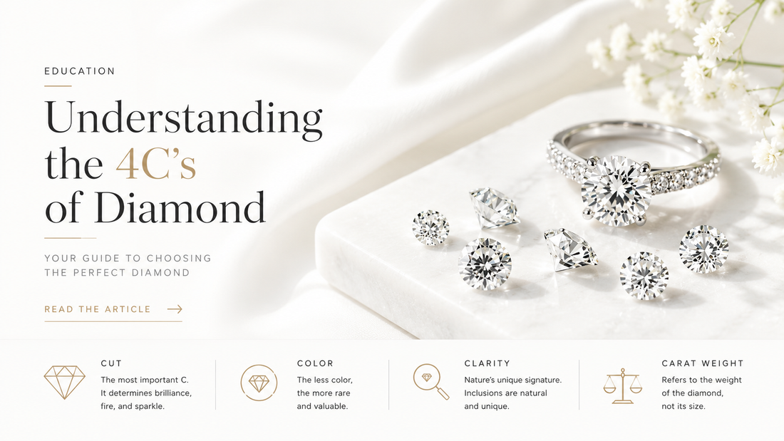 Understanding the 4Cs of Diamonds: Your Guide to Choosing the Perfect Diamond