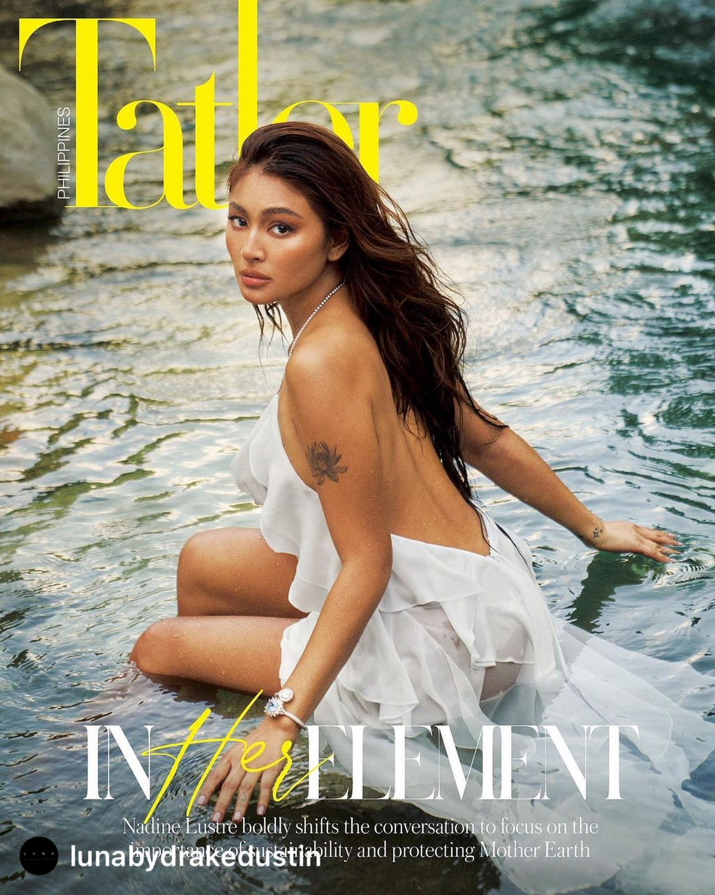 #CelebritySpotted | Nadine Lustre in LVNA By Drake Dustin for Tatler Magazine