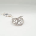 Crossover Deco Statement Diamond Ring 14K