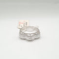 Half Eternity Wave Diamond Ring 14K
