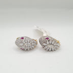 Serpent Marquise Hoop Diamond Earrings 18K