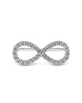 Classic Round Infinity Statement Knuckle Diamond Ring 14K