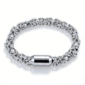 Hėliux | Steel, 18K White Gold Finish