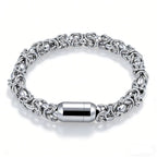 Hėliux | Steel, 18K White Gold Finish