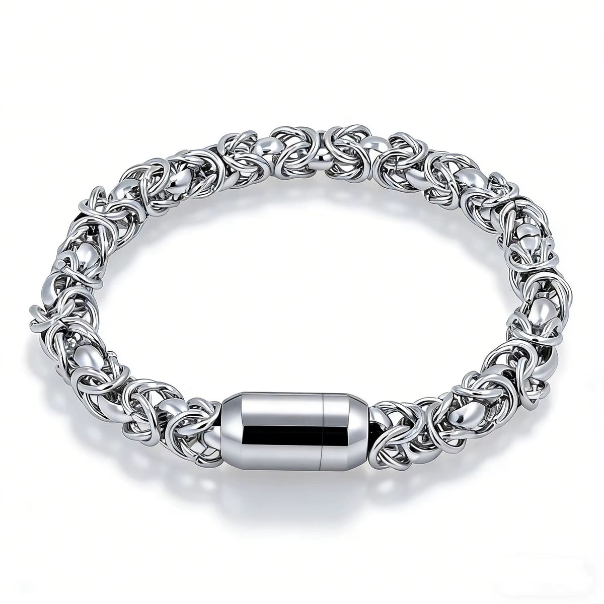 Hėliux | Steel, 18K White Gold Finish