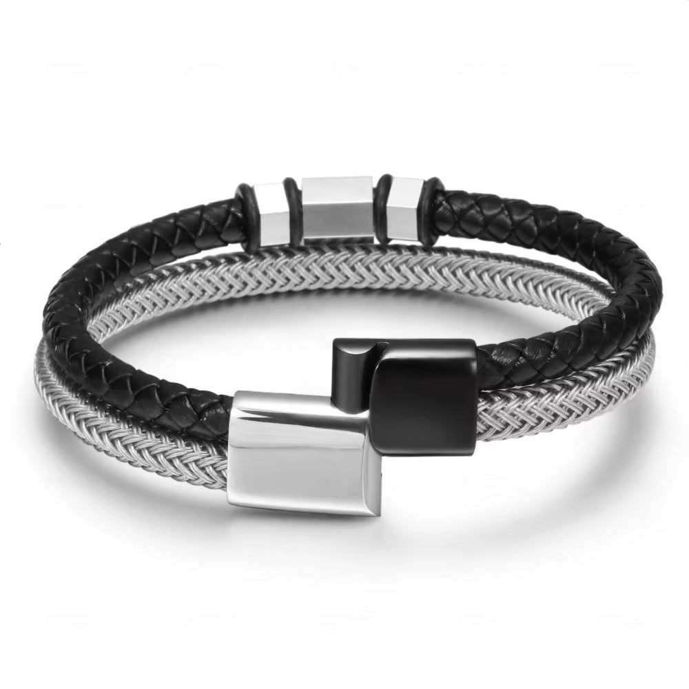 Mërin, Steel Cable, Leather