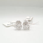 XX Classic 3.05cts Multi Shape Solitaire Cluster Diamond Earrings 18K