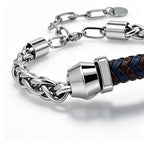 Dennis | Steel, 18K White Gold Finish