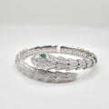 Serpent Diamond Bracelet 18K