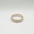 Golden Eternity Diamond Ring 14K (Size 7US)