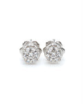 Classic 1.0cts Round Daily Stud Diamond Earrings 14K