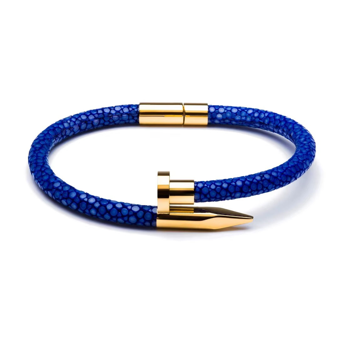 Don Amir | Exotic Leather, 18K Finish