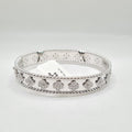 Clover Diamond Bracelet Bangle 18K 16.75cm