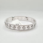 Clover Diamond Bracelet Bangle 18K 16.75cm