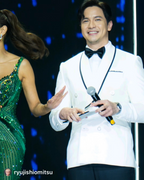 #CelebritySpotted | Jeannie Mai in LVNA By Drake Dustin for Miss Universe