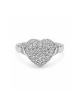 Classic Heart Balloon Diamond Ring 14K