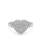 Classic Heart Balloon Diamond Ring 14K