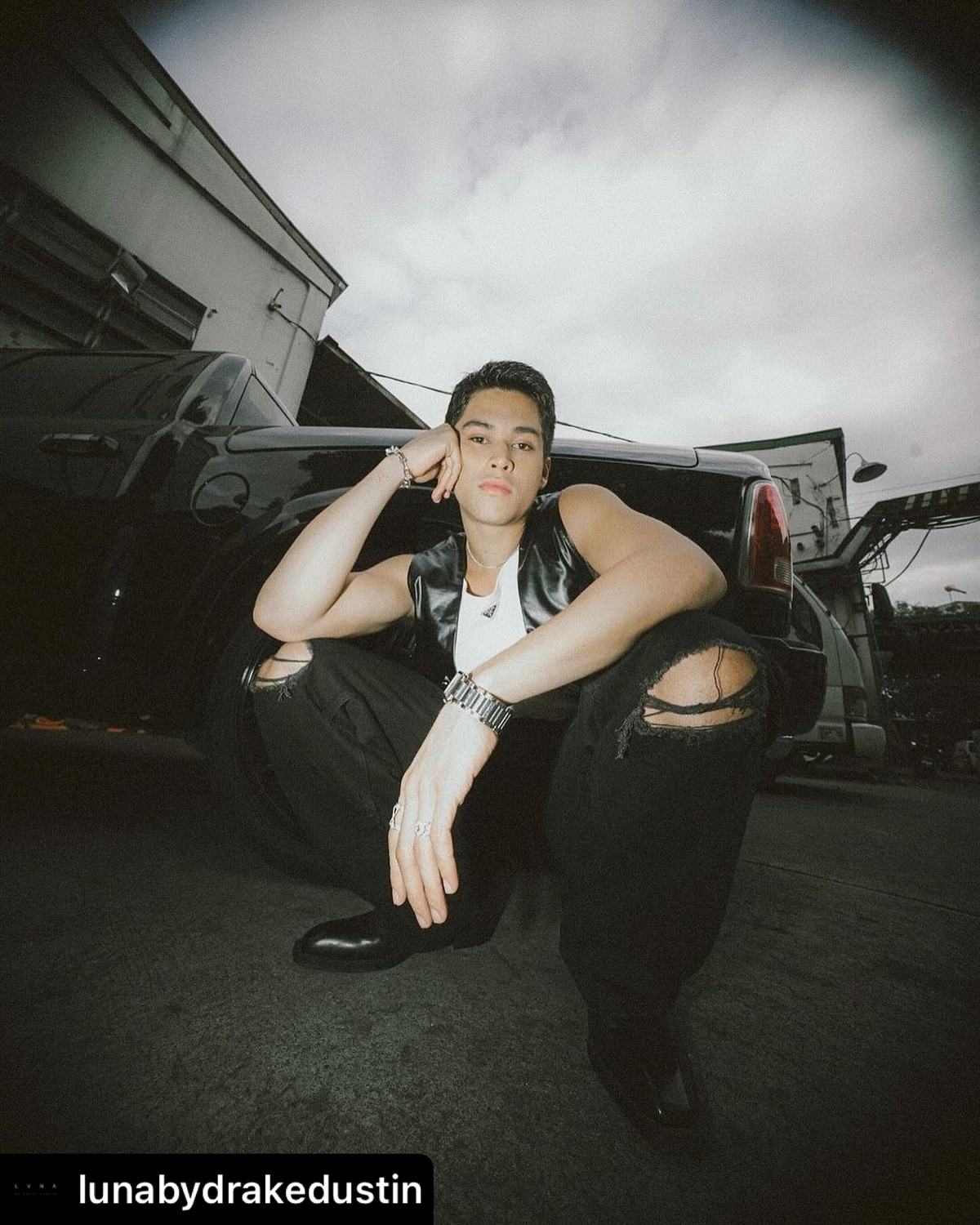 #CelebritySpotted | Kyle Echarri in LVNA By Drake Dustin