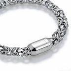 Hėliux | Steel, 18K White Gold Finish