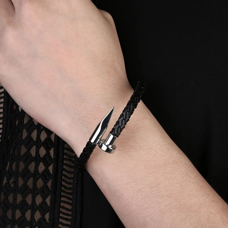 Fréderico | Steel, 18K White Gold Finish