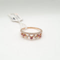 Rosegold Crown Diamond Ring 14K