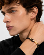 Danté | 18K Solid Gold, Leather