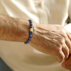 Bren | Lapiz Lazuli, 18K Gold Finish