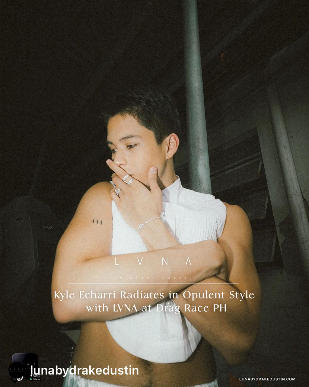 #CelebritySpotted | Kyle Echarri in LVNA By Drake Dustin