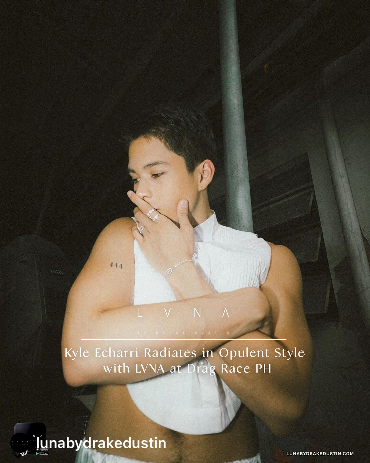 #CelebritySpotted | Kyle Echarri in LVNA By Drake Dustin