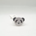 X Black Diamonds Panda Diamond Ring 18K