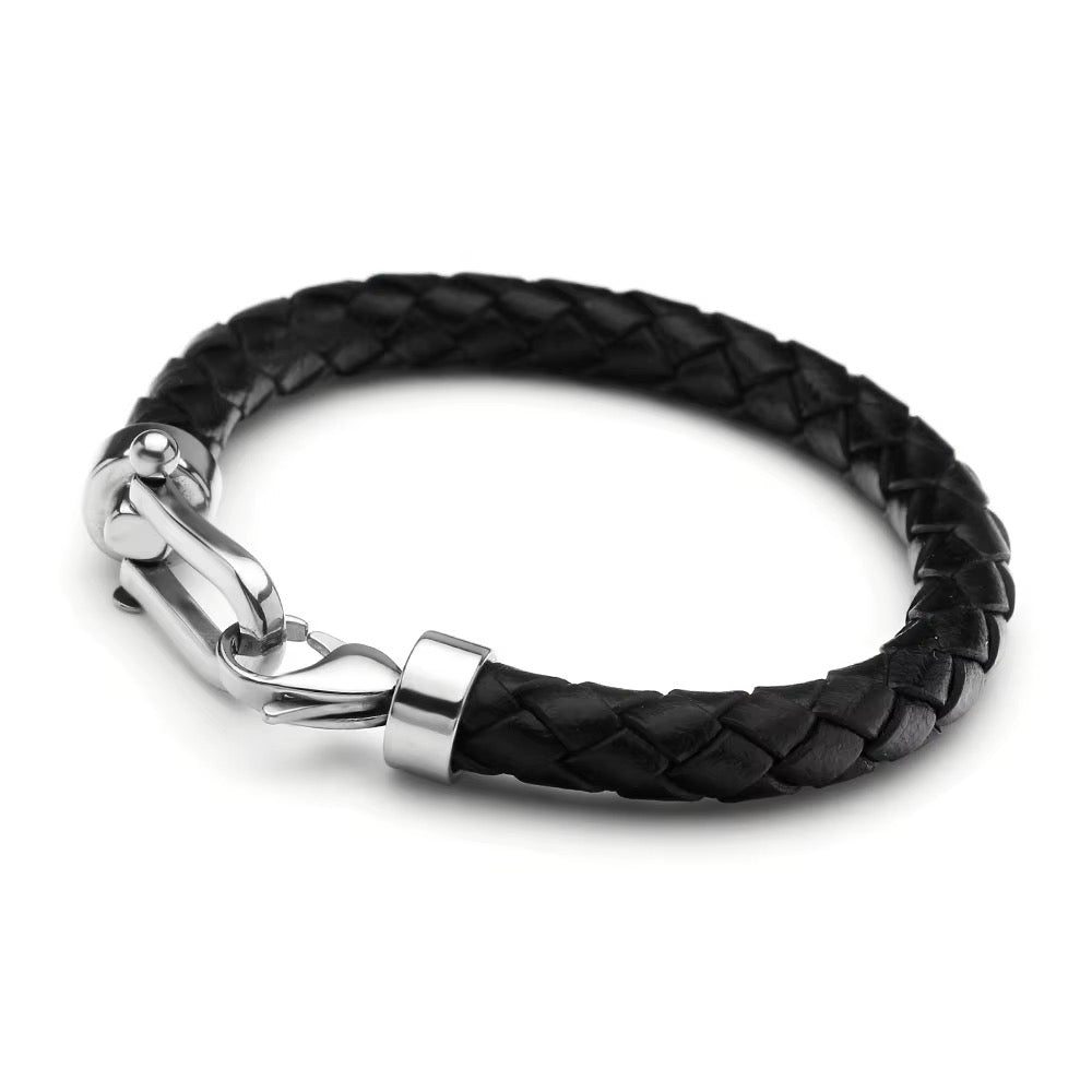 Louie | Steel, Leather