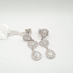 XX Classic
 Multi Shape Diamantes Dangling Diamond Earrings 18K