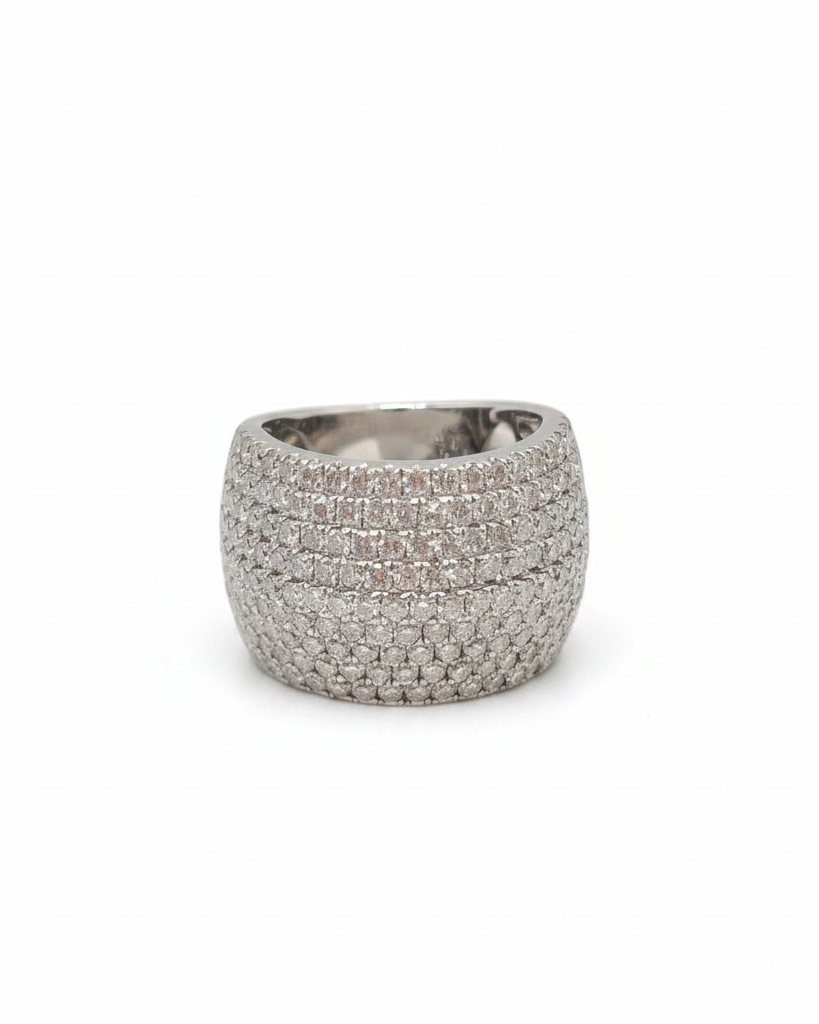 Round Millionaire’s Diamond Ring 18K