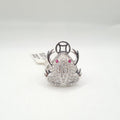 Luck Frog Deco Diamond Ring 18K