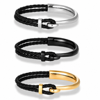 Danté | 18K Solid Gold, Leather