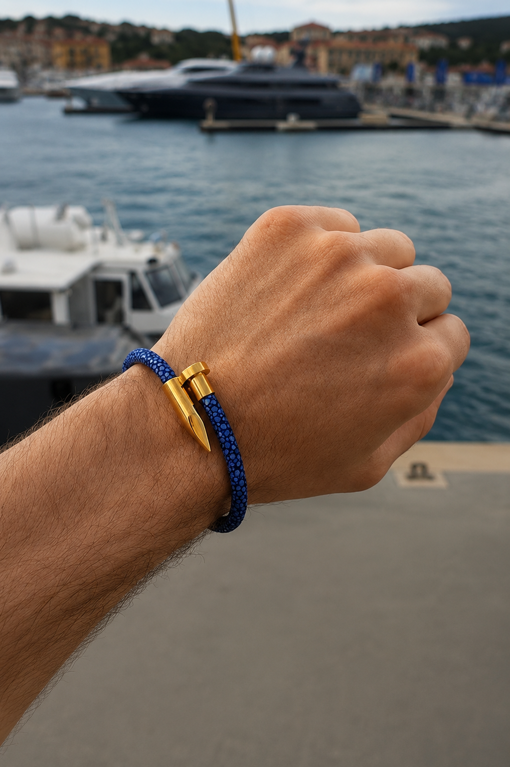 Don Amir | Exotic Leather, 18K Finish