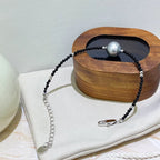 Lester | Tahitian Pearl, Onyx Gemstones