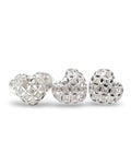 Classic Heart Cage Diamond Jewelry Set 14K