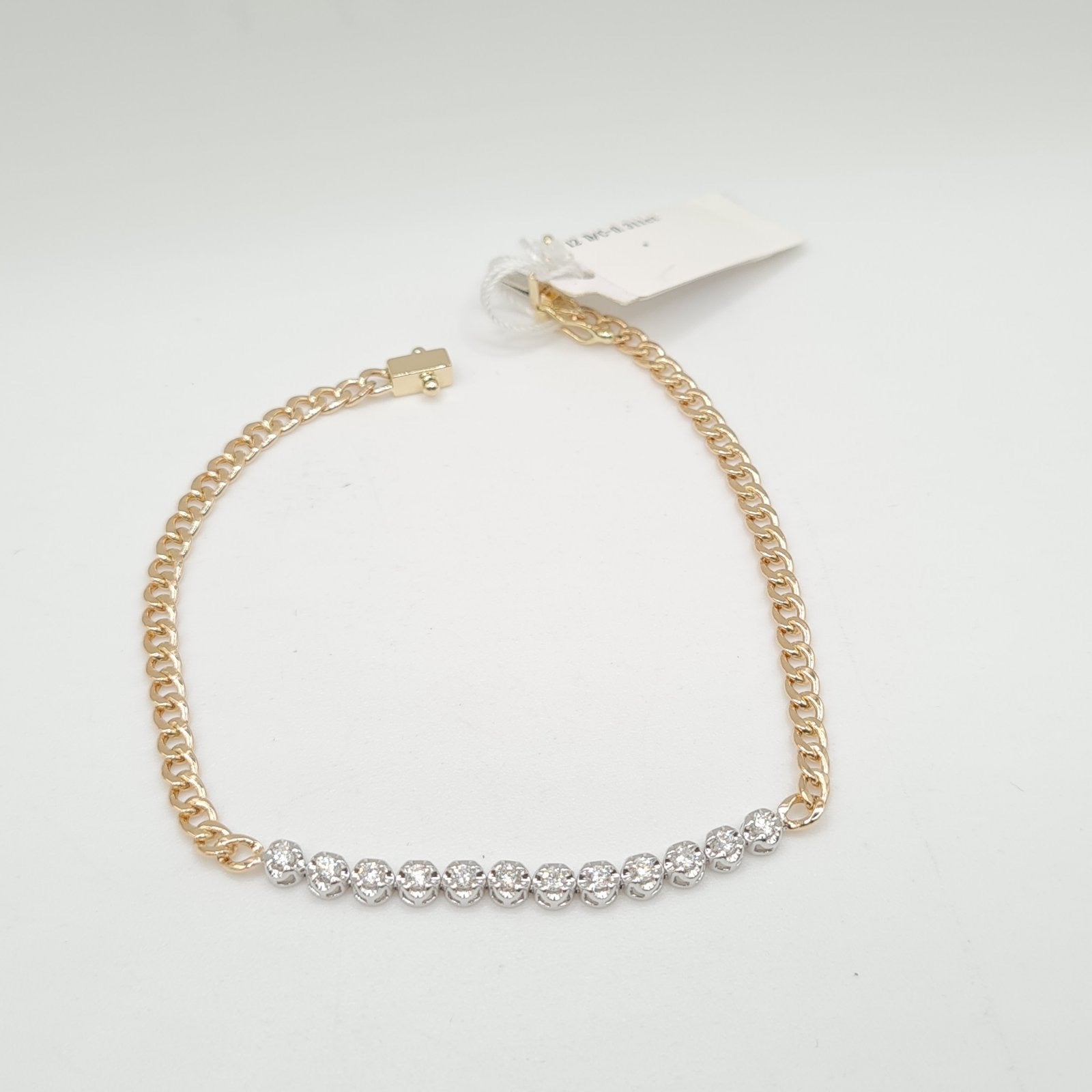 Half Eternity Round Tennis Bracelet