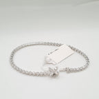 Clover Marquise Eternity Diamond Bracelet 14K