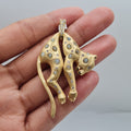 5ct Yellow Chettah Diamond Necklace Pendant 18K