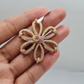 2in1 Lucky Charm Stadded Diamond Necklace Pendant 18K