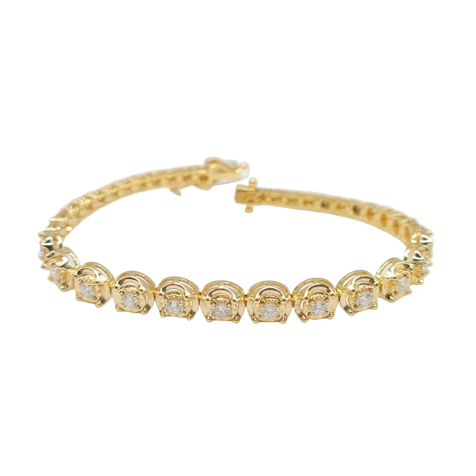 Classic Tennis Diamond Bracelet 18K