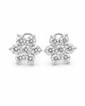Classic Rositas Round Stud Diamond Earrings 18K