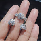 Classic Solitaire Diamond Jewelry Set 14K