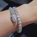 Serpent Diamond Bracelet 18K