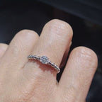 0.30ct Round Solitaire Diamond Ring 14K